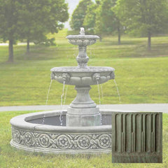 Campania Parisienne Two Tier Fountain