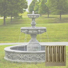 Campania Parisienne Two Tier Fountain