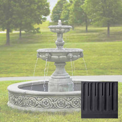 Campania Parisienne Two Tier Fountain
