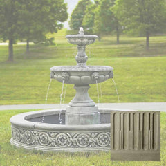 Campania Parisienne Two Tier Fountain