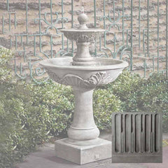 Campania Acanthus Two Tiered Fountain