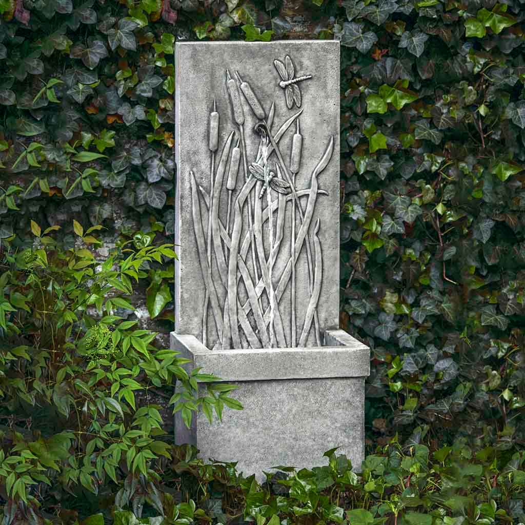 Campania Dragonfly Wall Fountain