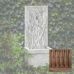 Campania Dragonfly Wall Fountain