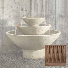 Campania Carrera Oval Fountain