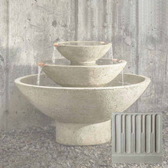 Campania Carrera Oval Fountain