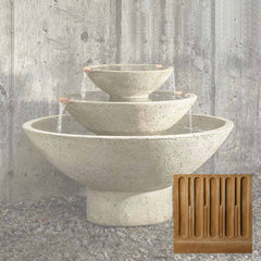 Campania Carrera Oval Fountain