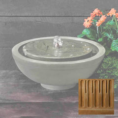 Campania Hydrangea Leaves Garden Terrace Fountain