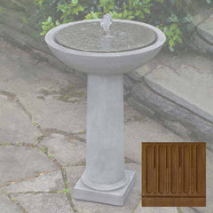 Campania Cirrus Birdbath Fountain