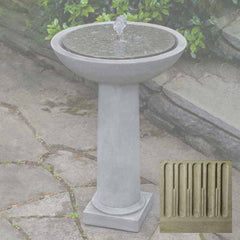 Campania Cirrus Birdbath Fountain