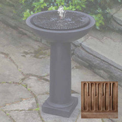 Campania Equinox Birdbath Fountain