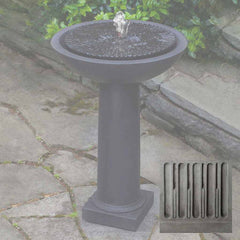 Campania Equinox Birdbath Fountain