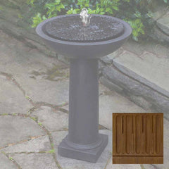Campania Equinox Birdbath Fountain