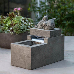 Campania Mini Element with Birds Fountain
