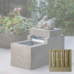 Campania Mini Element with Birds Fountain