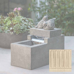 Campania Mini Element with Birds Fountain