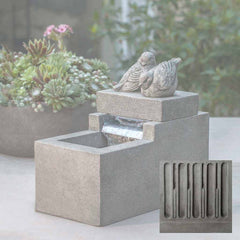 Campania Mini Element with Birds Fountain