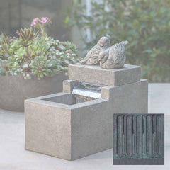 Campania Mini Element with Birds Fountain
