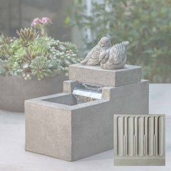 Campania Mini Element with Birds Fountain