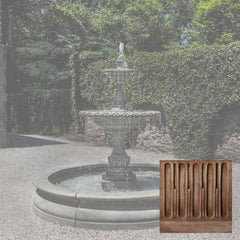 Campania Charleston Fountain in Basin