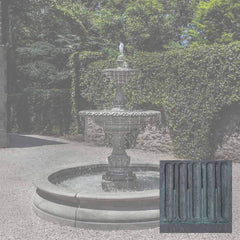 Campania Charleston Fountain in Basin