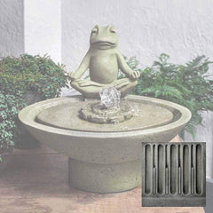 Campania Garden Terrace Meditation Fountain