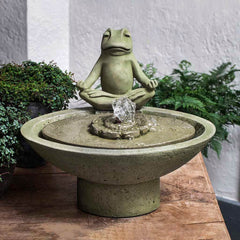 Campania Garden Terrace Meditation Fountain