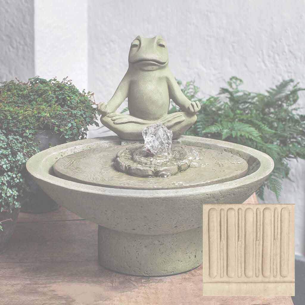 Campania Garden Terrace Meditation Fountain