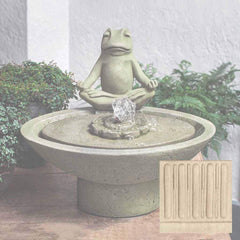 Campania Garden Terrace Meditation Fountain