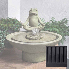 Campania Garden Terrace Meditation Fountain