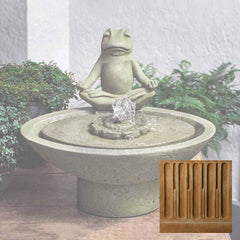 Campania Garden Terrace Meditation Fountain