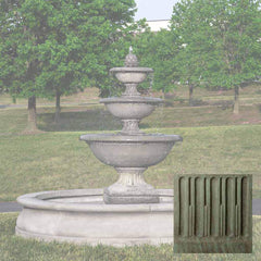 Campania Fonthill Fountain in Basin