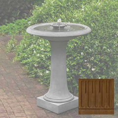 Campania Camellia Birdbath Fountain