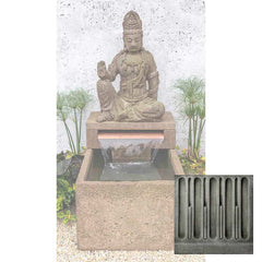 Campania Antique Quan Yin Buddha Fountain