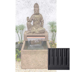 Campania Antique Quan Yin Buddha Fountain