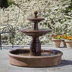 Campania Esplanade Two Tier Fountain