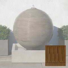 Campania Ribbed Sphere Fountain