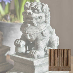 Campania Small Temple Foo Dog
