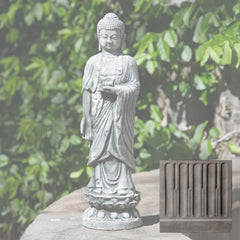 Campania Standing Lotus Buddha