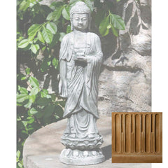 Campania Standing Lotus Buddha
