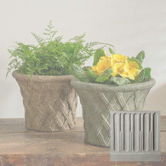 Campania Antique Lattice Planter