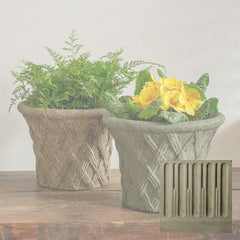 Campania Antique Lattice Planter
