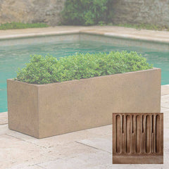 Campania Rustic Trough Planter