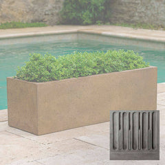 Campania Rustic Trough Planter