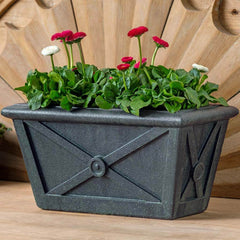 Campania Directoire Terrace Planters and Windowbox