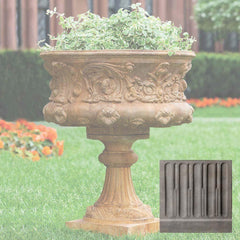 Campania Smithsonian Morning Glory Urn (2 pc)