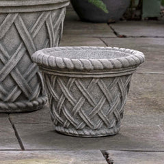 Campania English Weave Planters