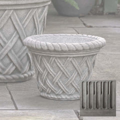 Campania English Weave Planters