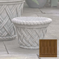 Campania English Weave Planters