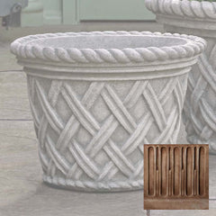 Campania English Weave Planters