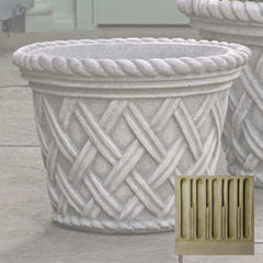Campania English Weave Planters